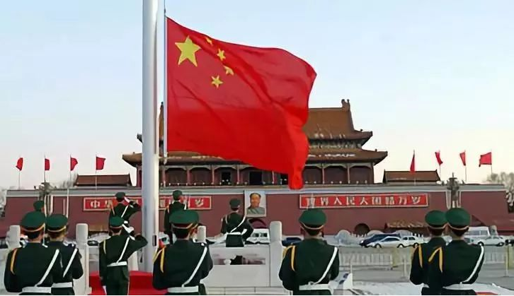 精忠報國！岳平安一行慰問國旗護衛(wèi)隊，中食品牌研究院人就這樣愛我們的兵！